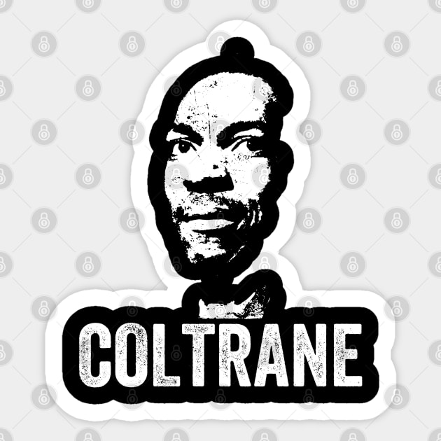 John Coltrane Sticker by Sarjonello